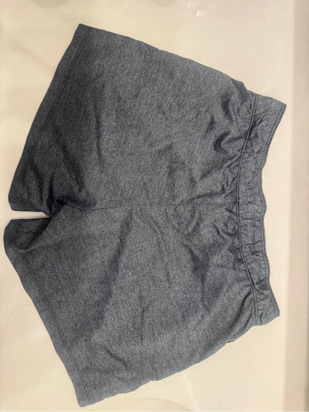 Nike Black Heather Shorts with Pink Branded Waistband